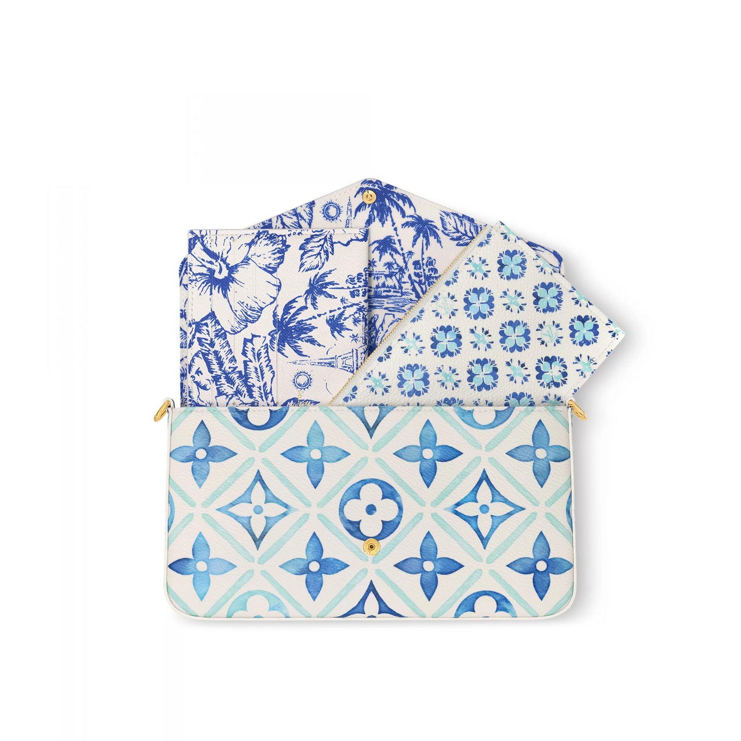 M11459 Félicie Pochette Lagoon Blue