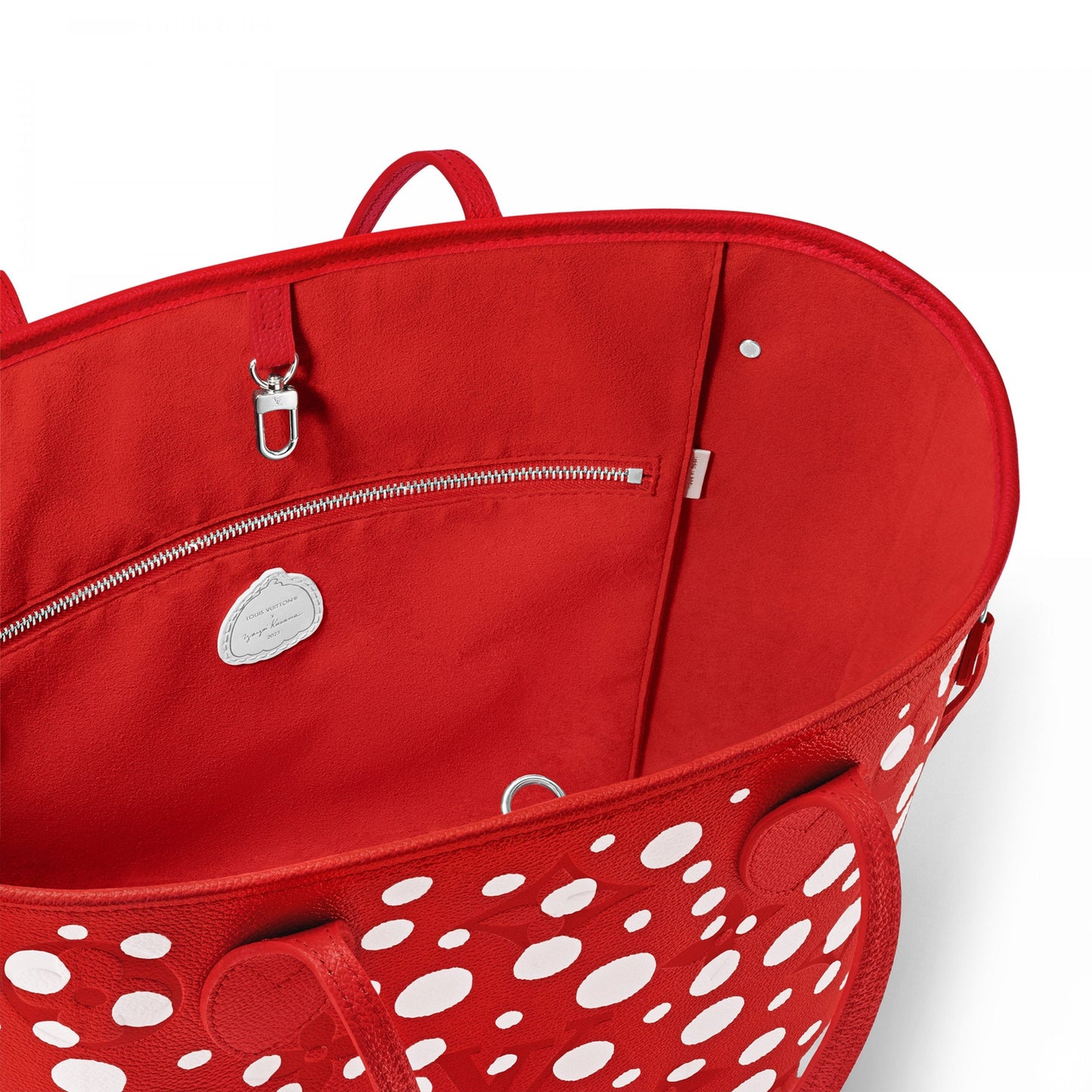 x YK Neverfull MM M46422 Rouge Blanc