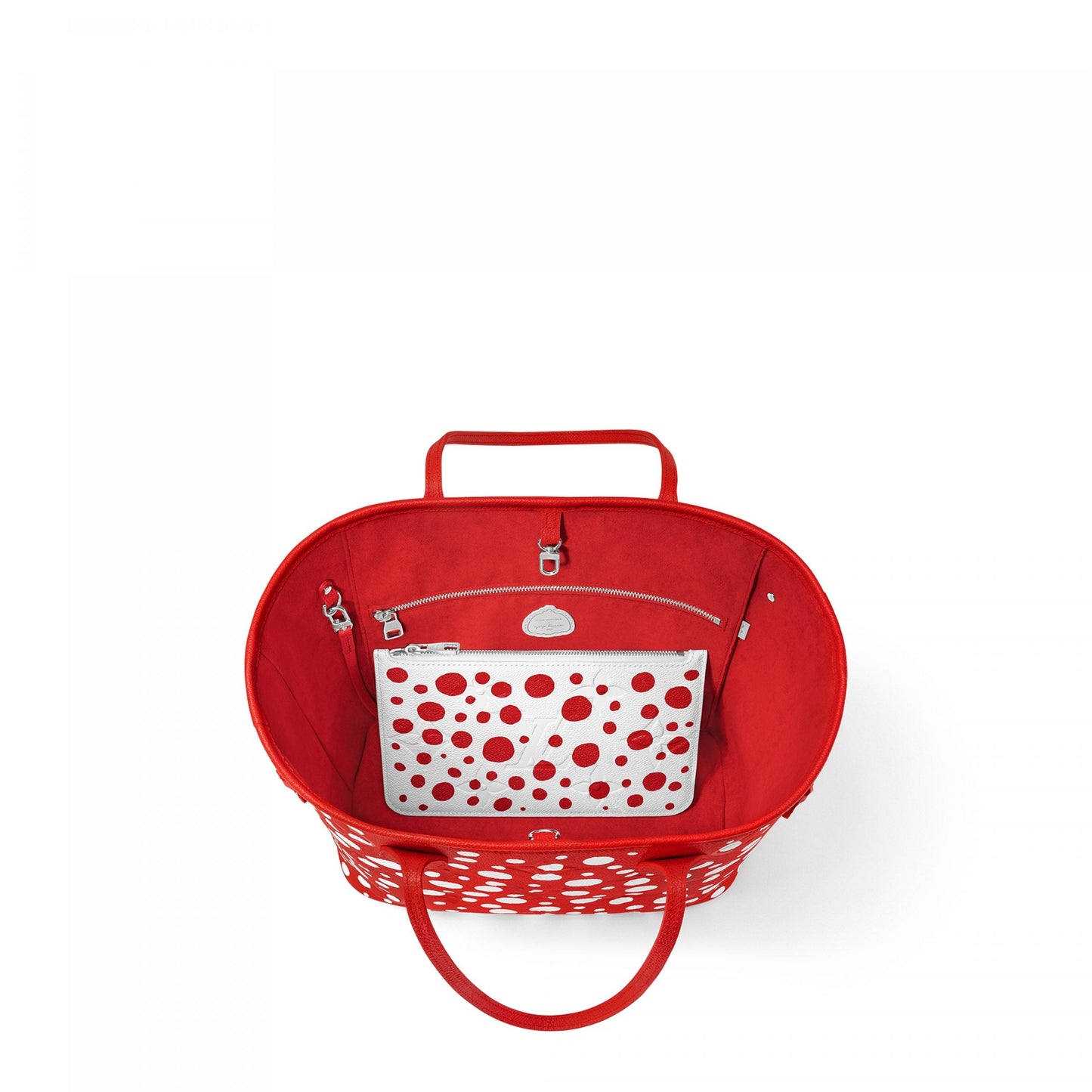 x YK Neverfull MM M46422 Rouge Blanc