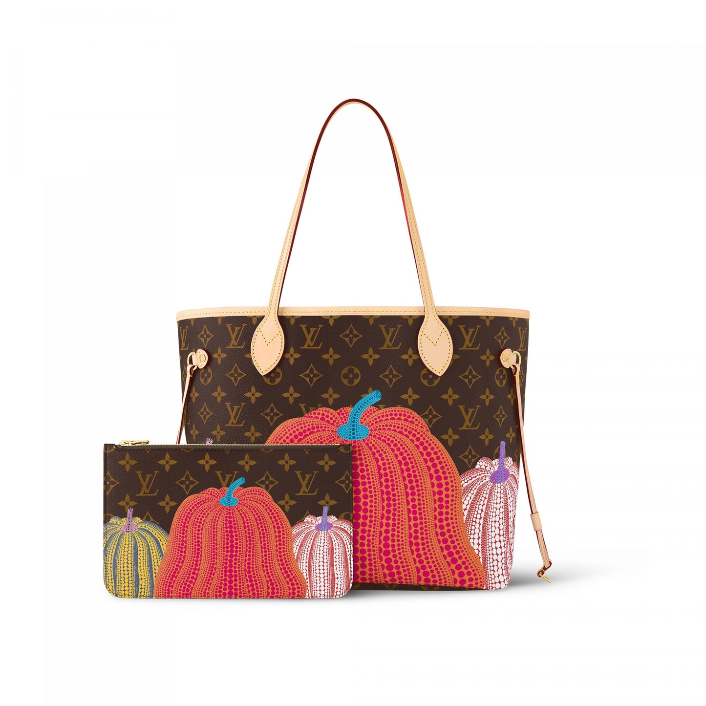 x YK Neverfull MM M46468 Pumpkin print