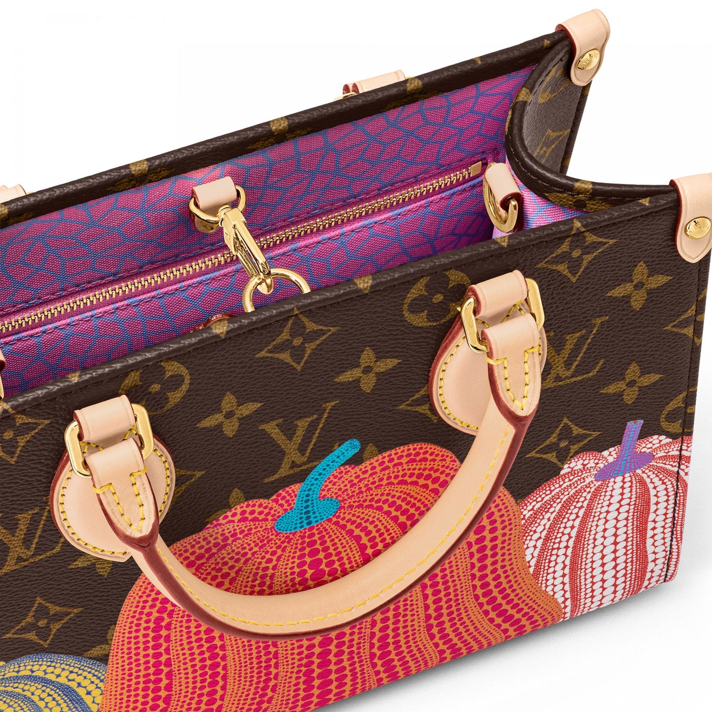 x YK OnTheGo PM M46467 Pumpkin print