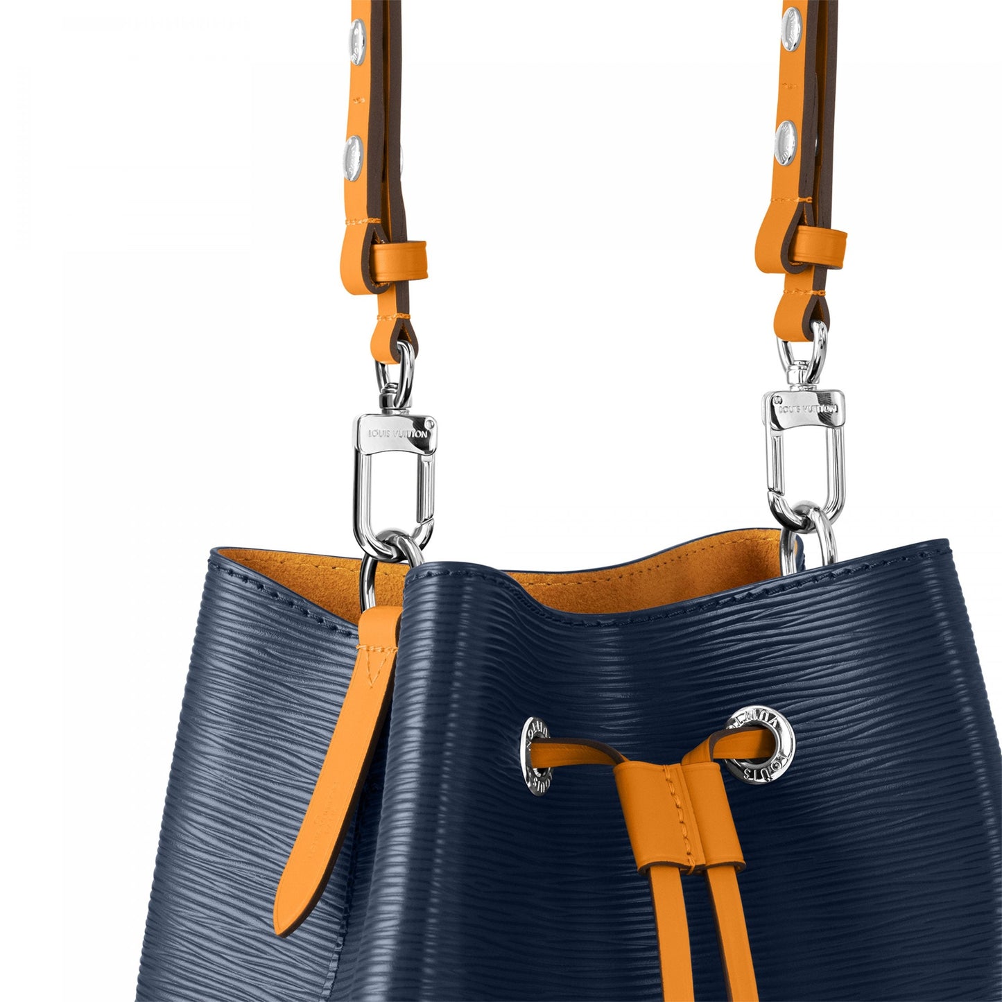 M53610 Epi Leather Indigo Safran Néonoé BB