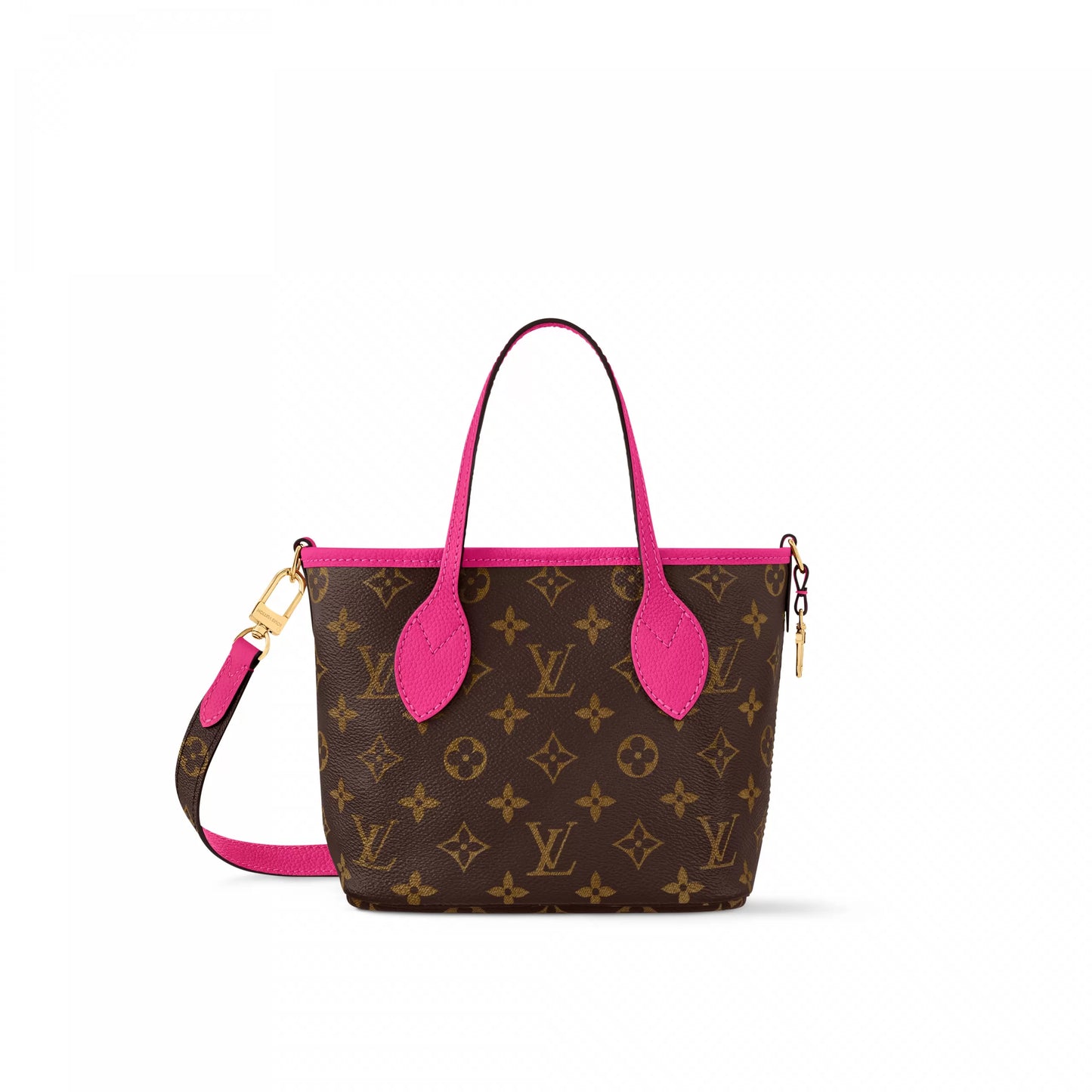 M12106 Neverfull Bandoulière Inside Out BB Rose