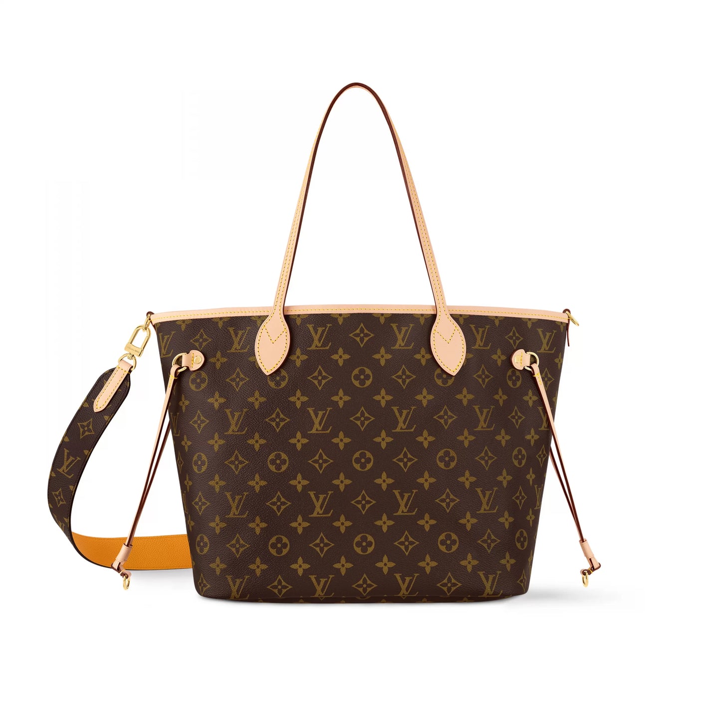 M12109 Neverfull Bandoulière Inside Out BB Dark Fango