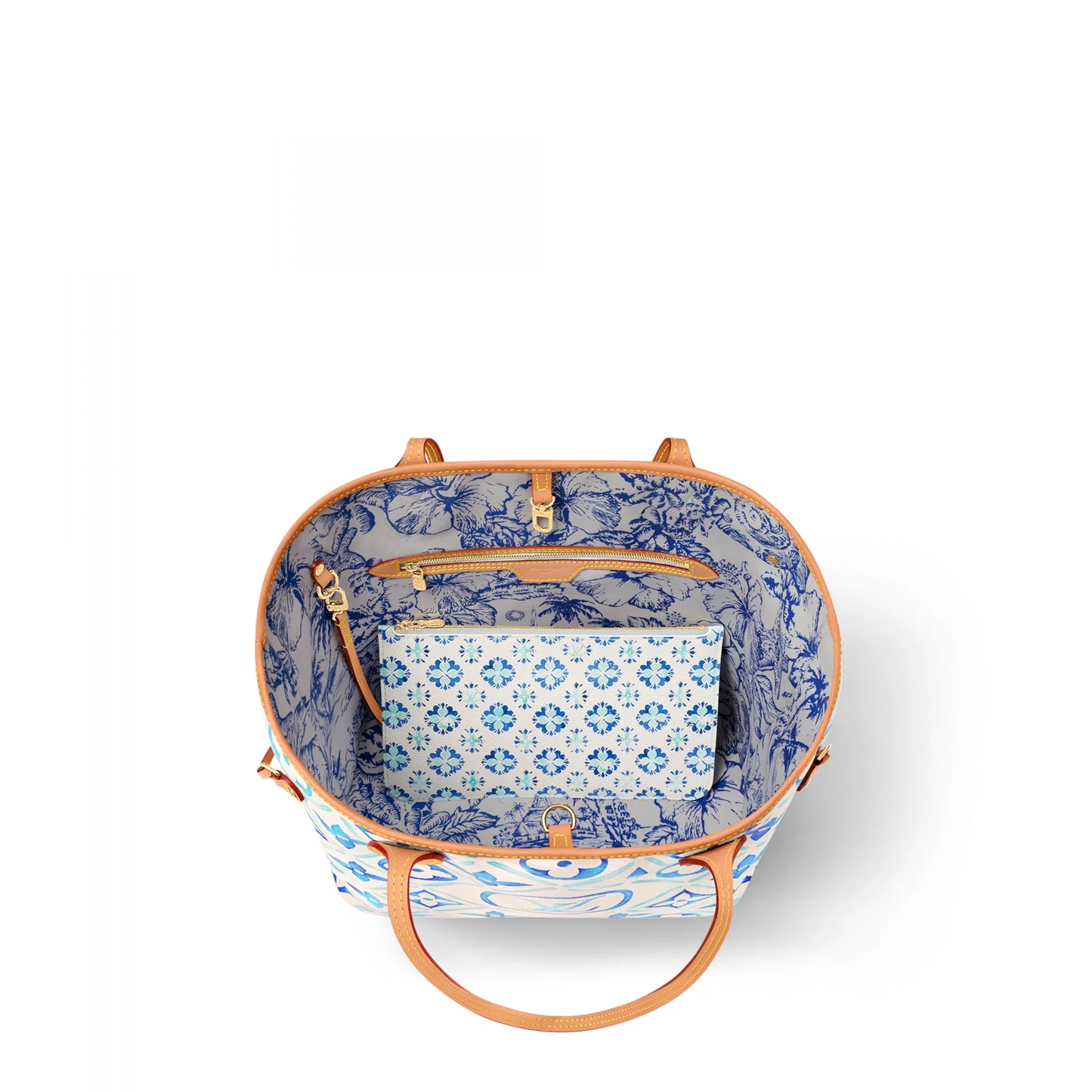 M11263 Neverfull MM Lagoon Blue