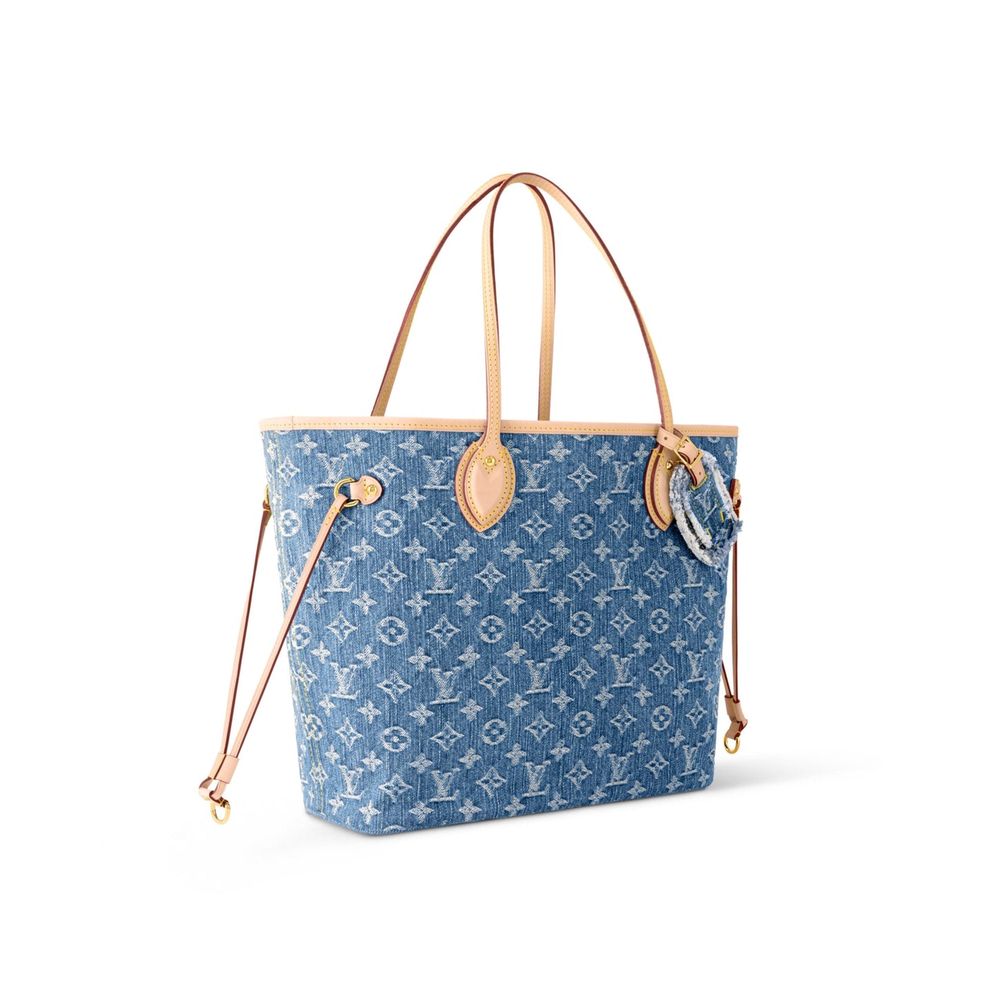 M13192 Neverfull MM Denim Blue