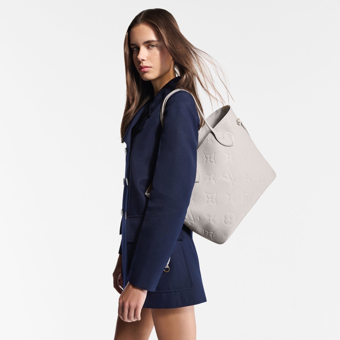 M13758 Neverfull MM Brume Gray