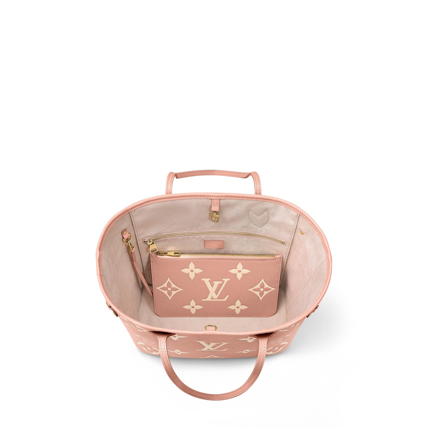 Neverfull MM M46329 Trianon Pink / Cream