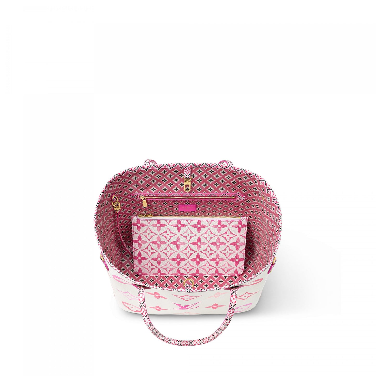 M22980 Neverfull MM Pink Monogram