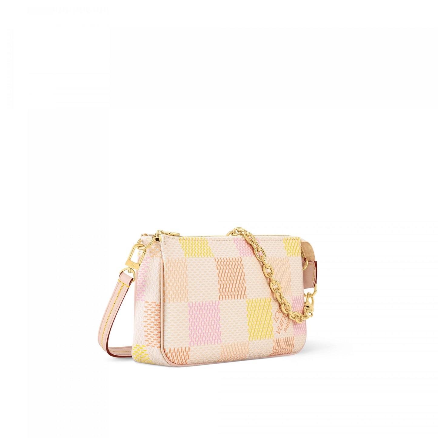 N40642 Pochette Accessoires Peach Pink