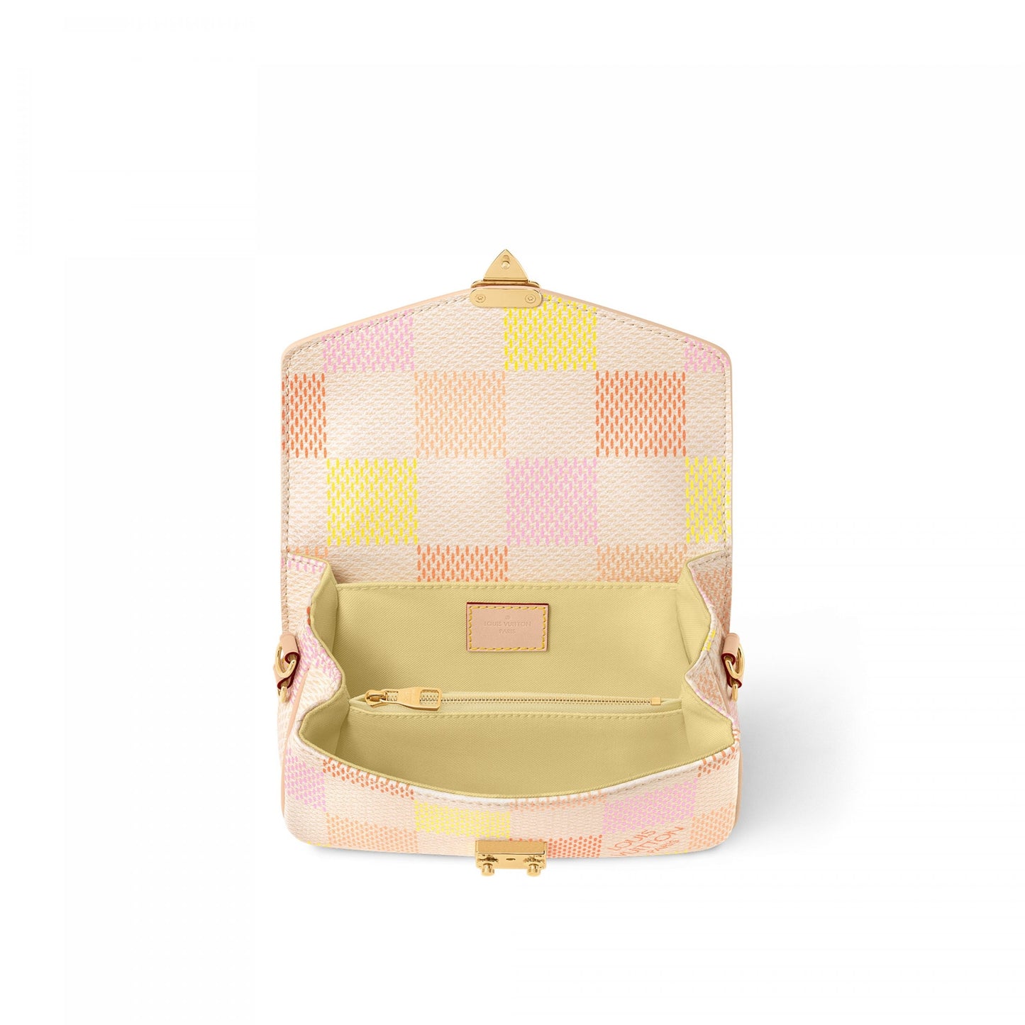 N40749 Pochette Métis East West Peach