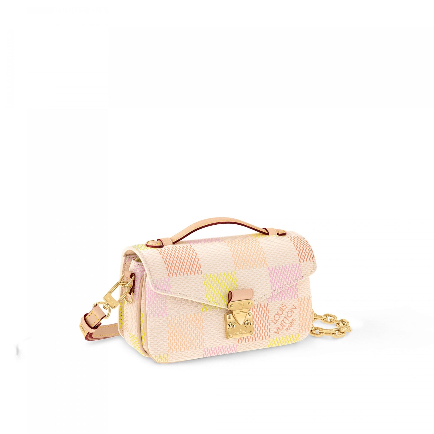 N40749 Pochette Métis East West Peach