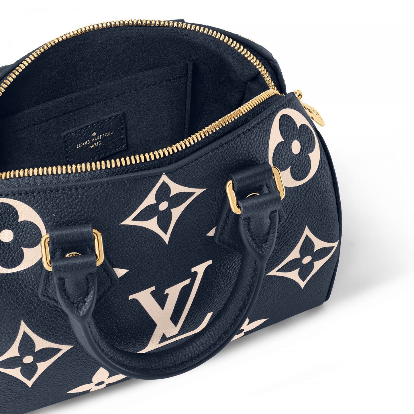 M47048 Speedy Bandoulière 20 Navy Blue/Cream