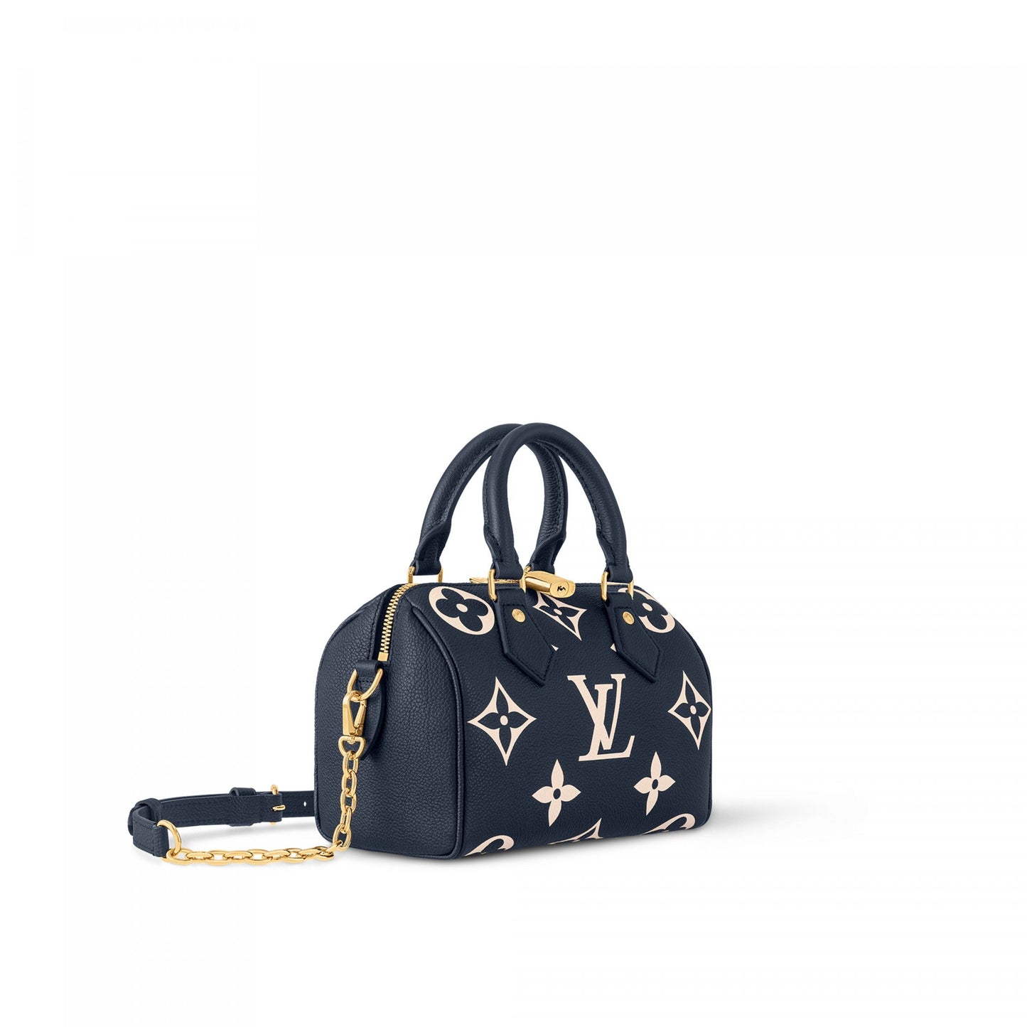 M47048 Speedy Bandoulière 20 Navy Blue/Cream