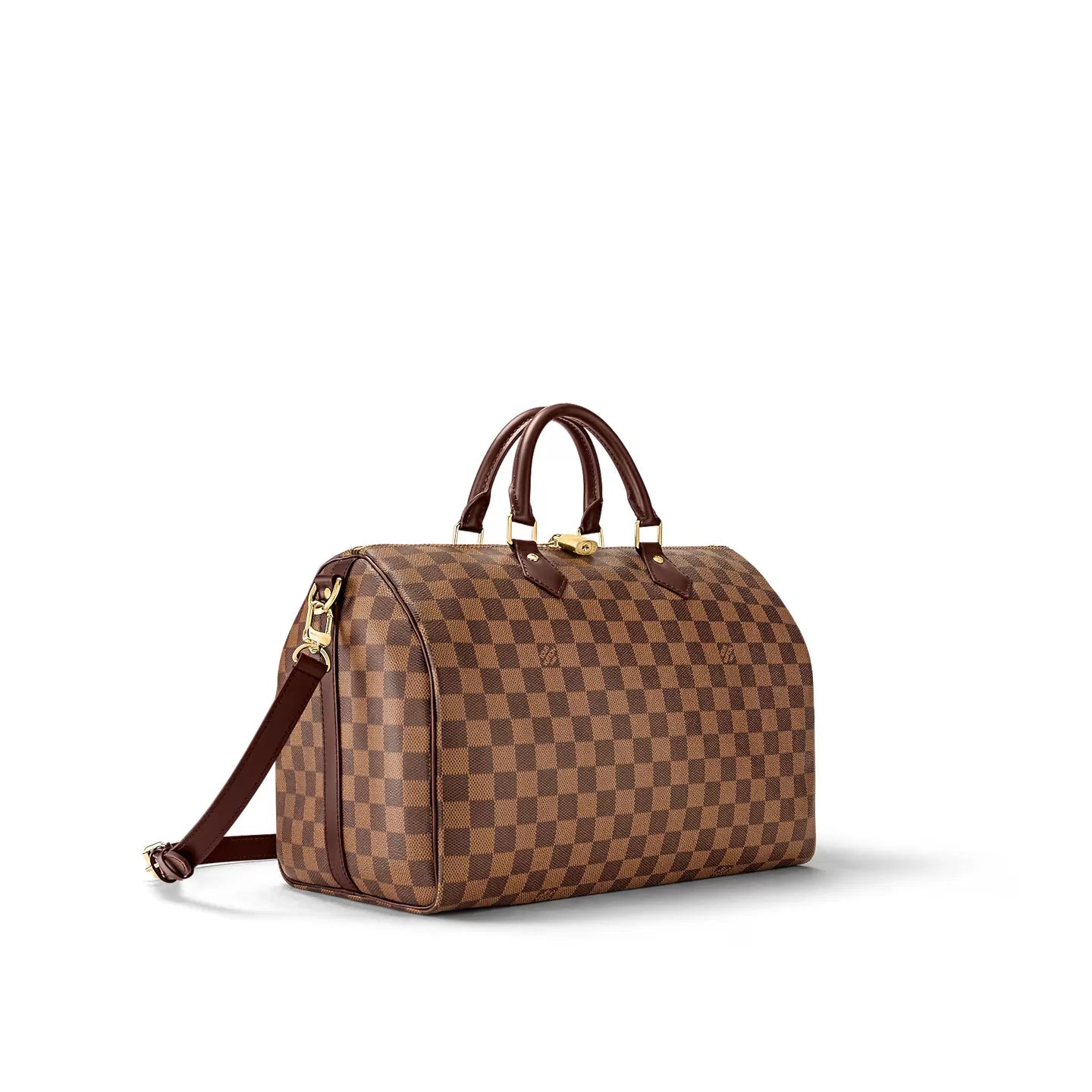Damier Ebene Canvas Speedy Bandouliere 35 N41366