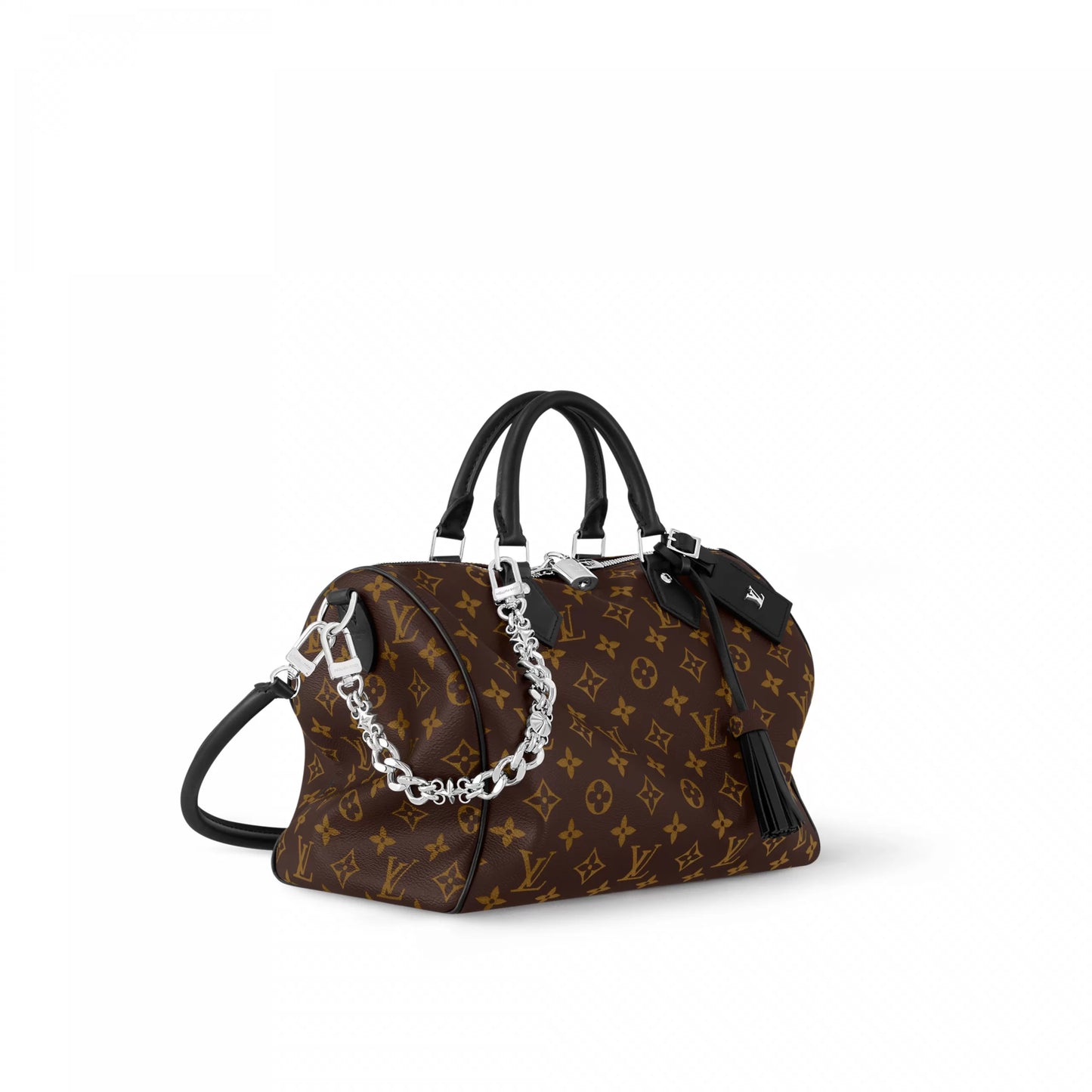 M12243 Speedy Soft 30 Dark Monogram Black