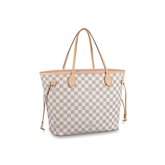 Classic Damier Azur Neverfull Tote Set