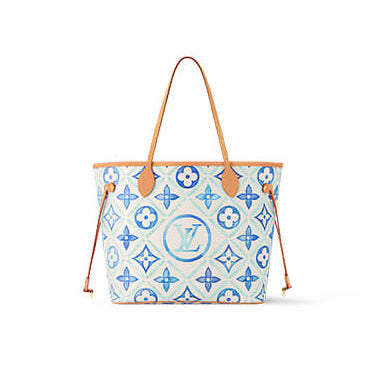 Artistic Blue Mosaic Tote