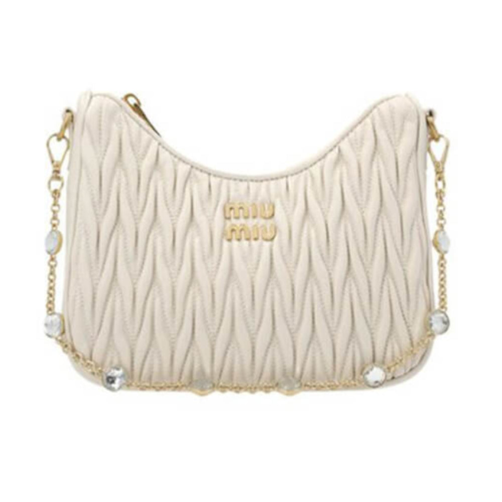 Matelasse Nappa Leather Shoulder Bag