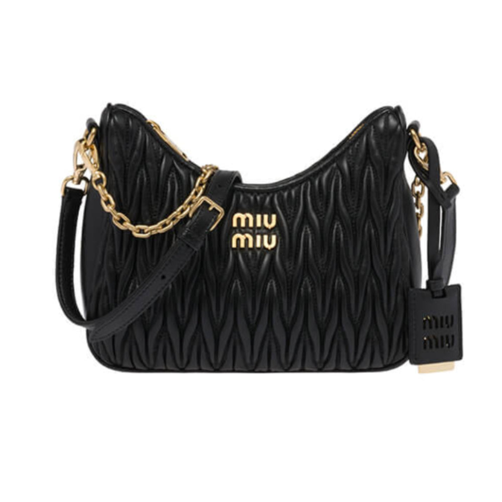 Matelasse Nappa Leather Shoulder Bag