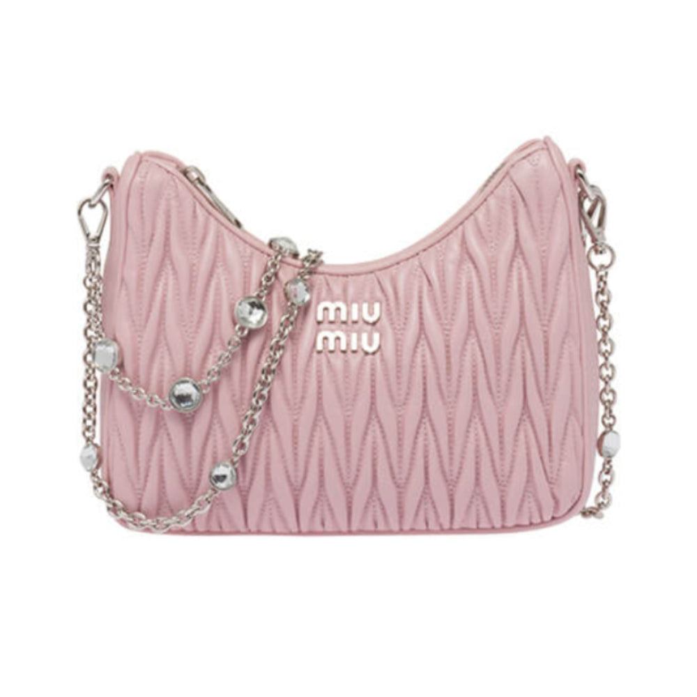 Matelasse Nappa Leather Shoulder Bag