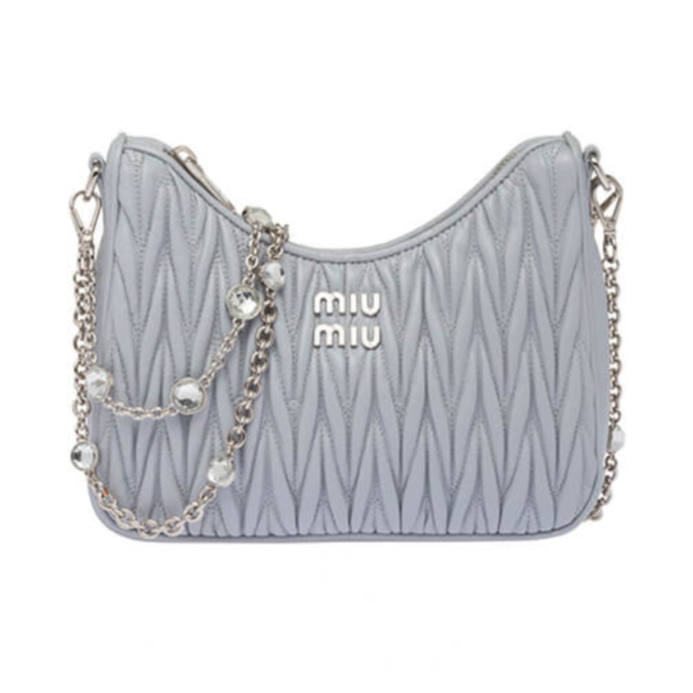 Matelasse Nappa Leather Shoulder Bag