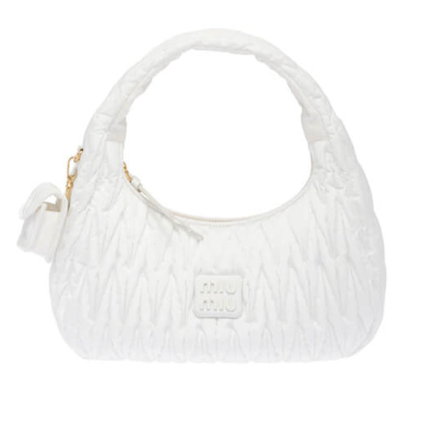 Wander Matelasse Regenerated Nylon Hobo Bag