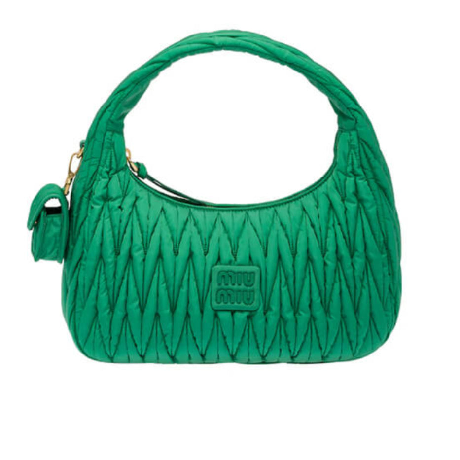 Wander Matelasse Regenerated Nylon Hobo Bag