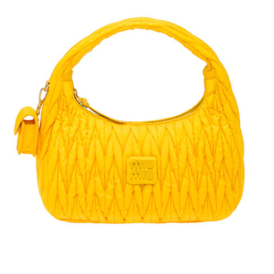 Wander Matelasse Regenerated Nylon Hobo Bag