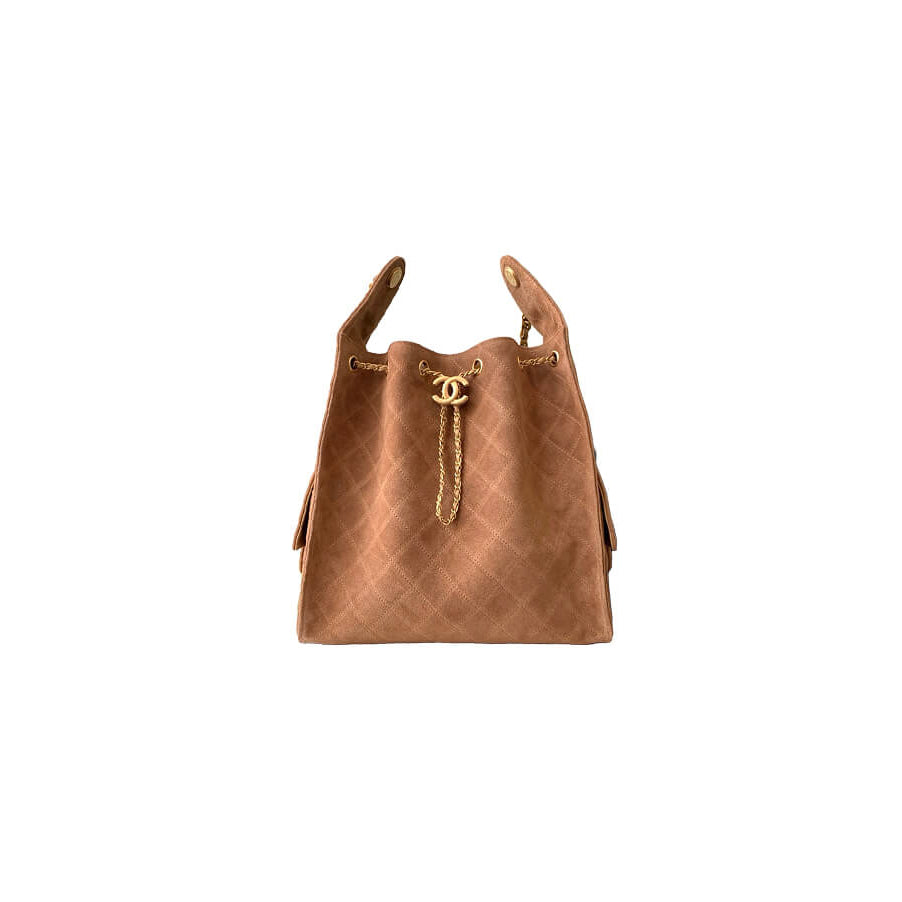25 Medium Handbag Suede