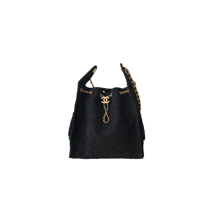 25 Medium Handbag Suede