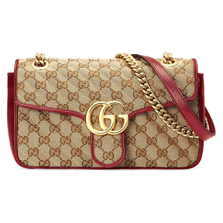 Sac bandoulière GG Marmont petit modèle 