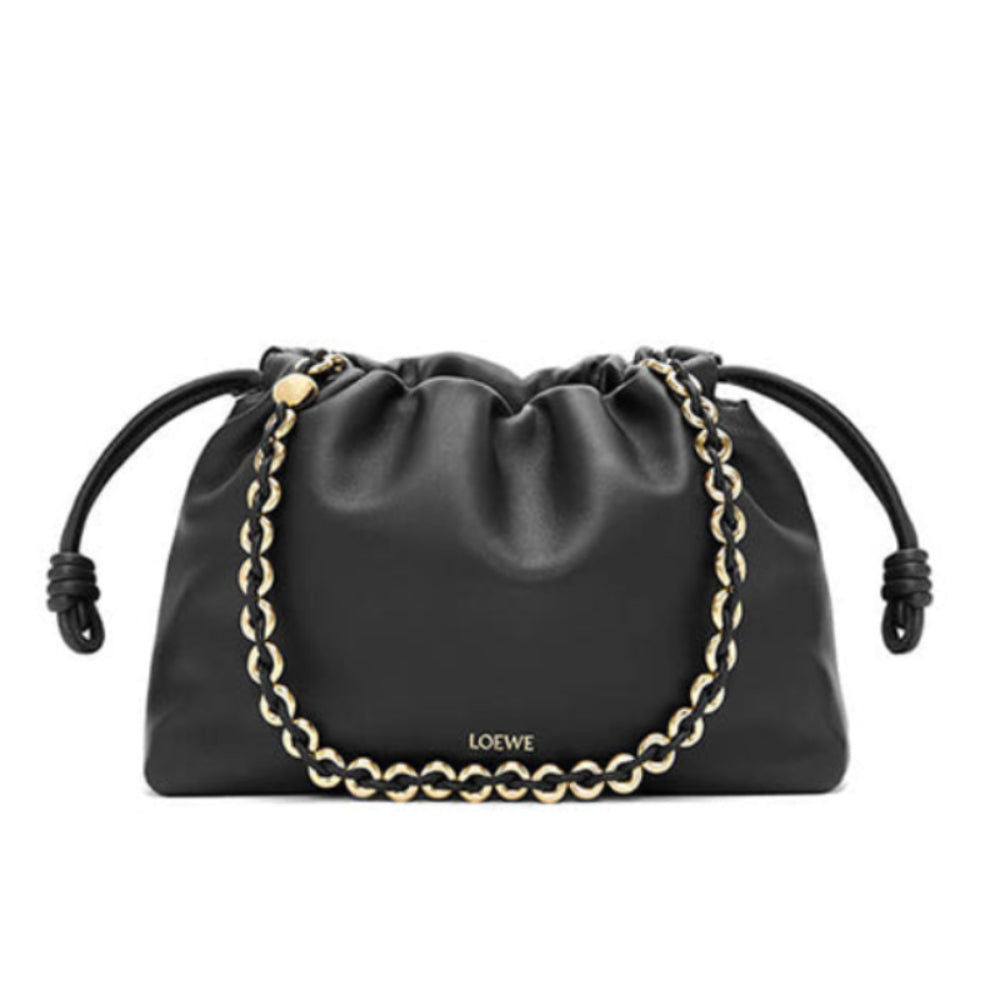 Medium Flamenco Purse in Mellow Nappa Lambskin
