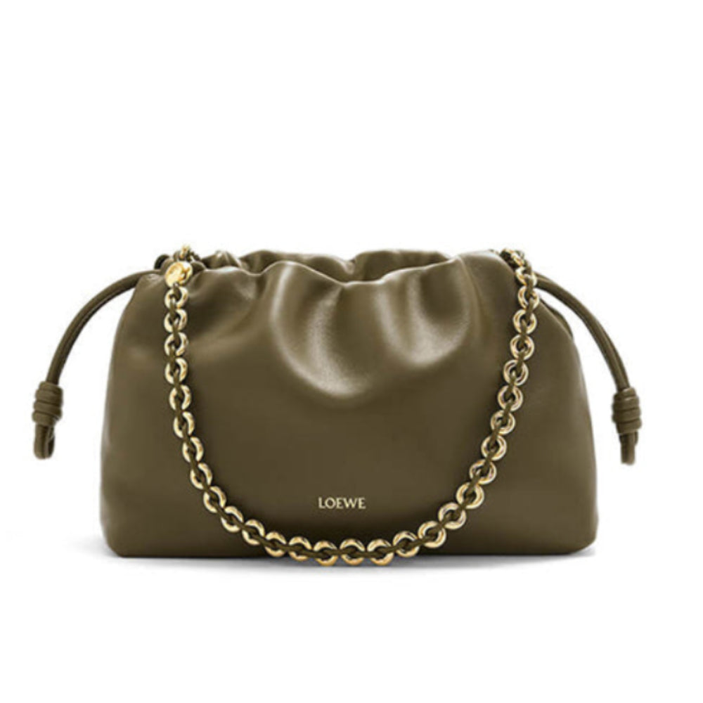 Medium Flamenco Purse in Mellow Nappa Lambskin