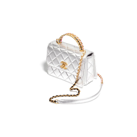 Mini Flap With Top Handle