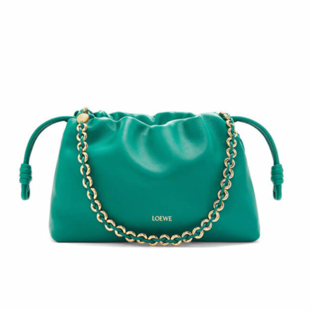 Medium Flamenco Purse in Mellow Nappa Lambskin