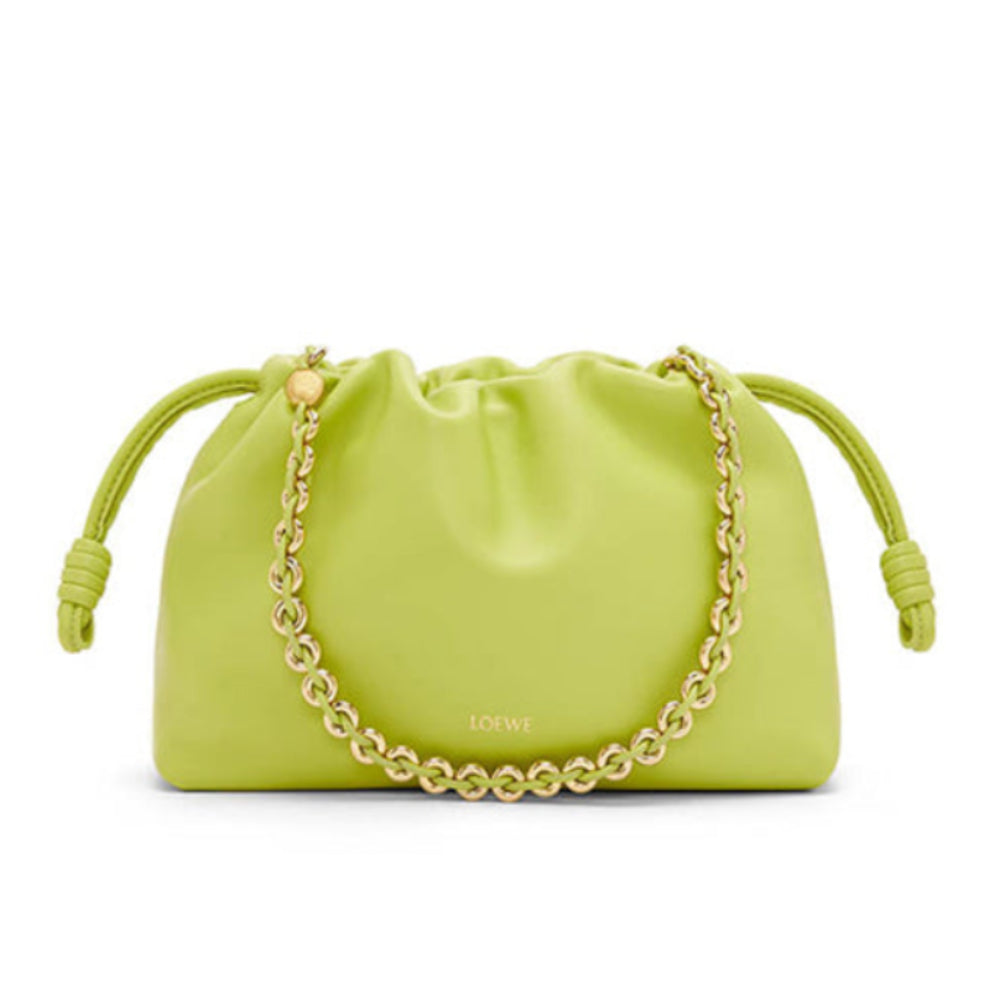 Medium Flamenco Purse in Mellow Nappa Lambskin