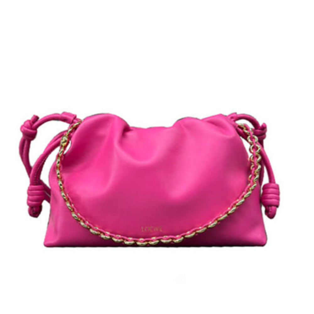 Medium Flamenco Purse in Mellow Nappa Lambskin
