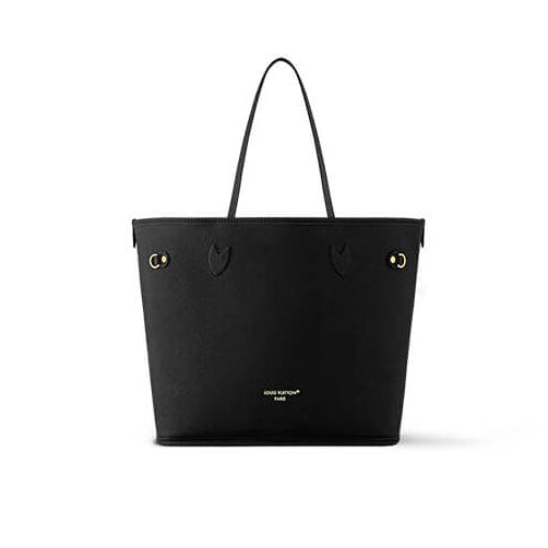 Elegant Black Signature Tote Set