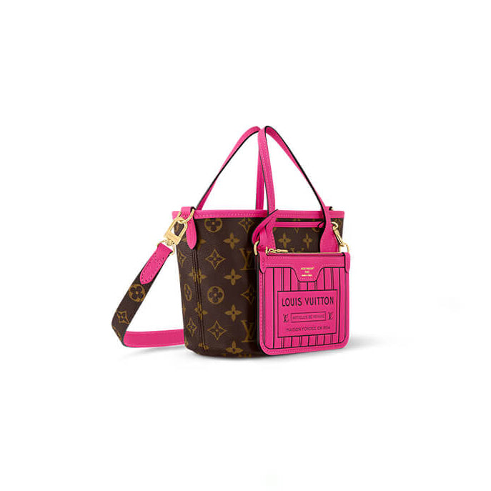 Chic Pink Signature Mini Tote Set