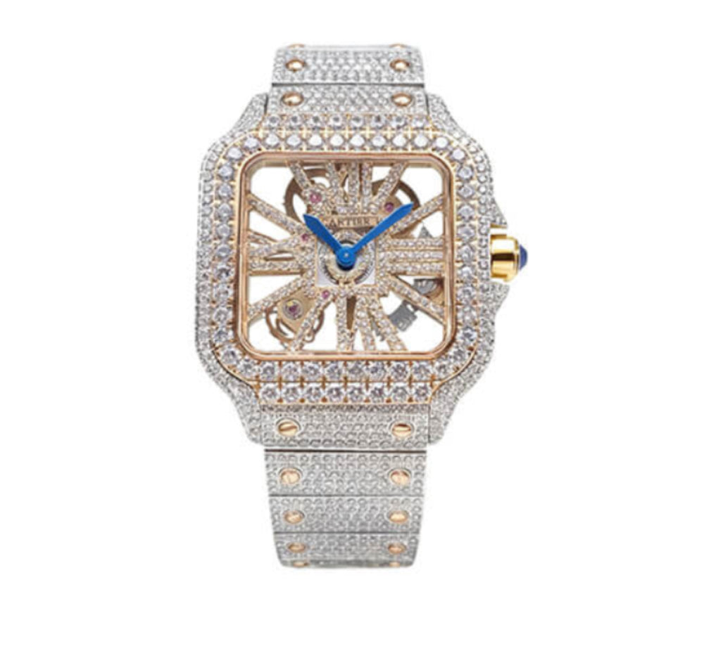 Cartier Santos Skeleton Watch