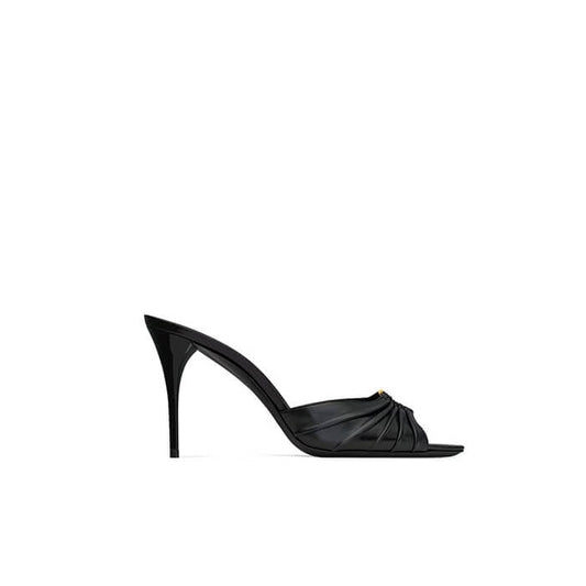 Babylone Mules in Smooth Leather