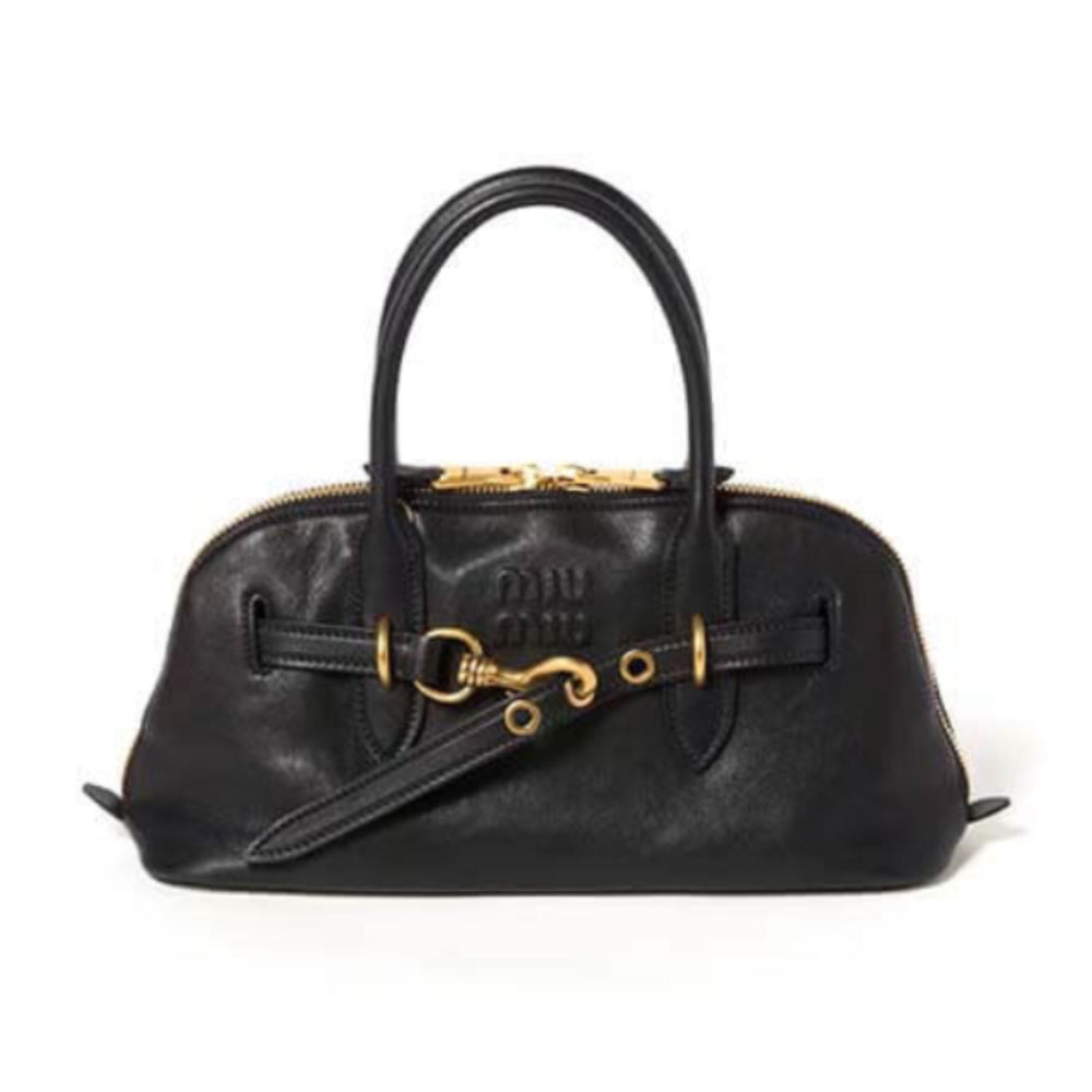 Aventure Nappa Leather Top-Handle Bag