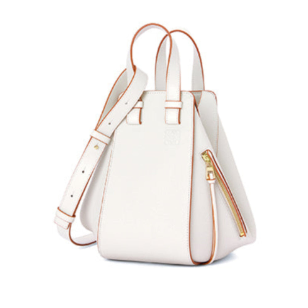 Small Hammock Bag in Soft Grained Calfskin