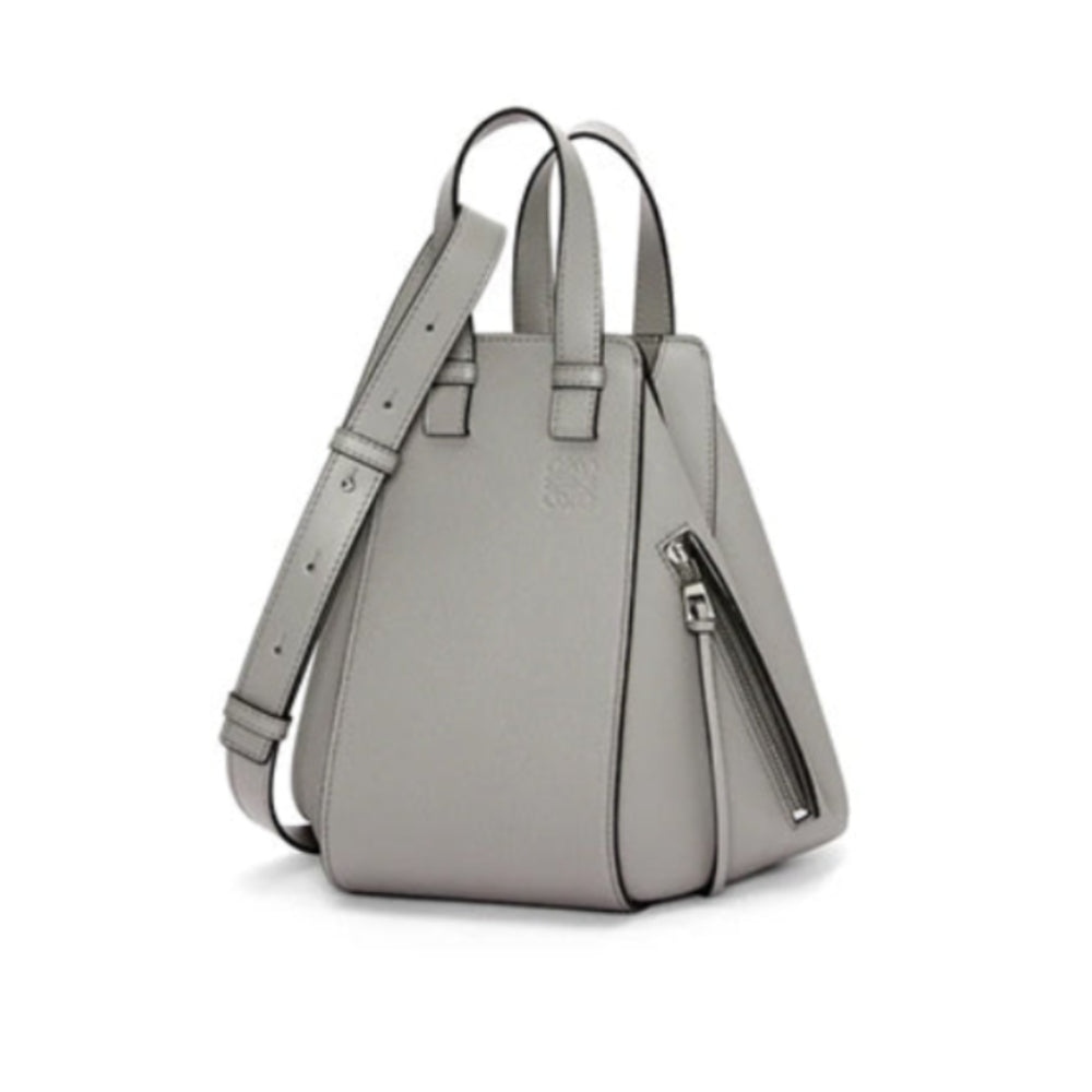 Small Hammock Bag in Soft Grained Calfskin