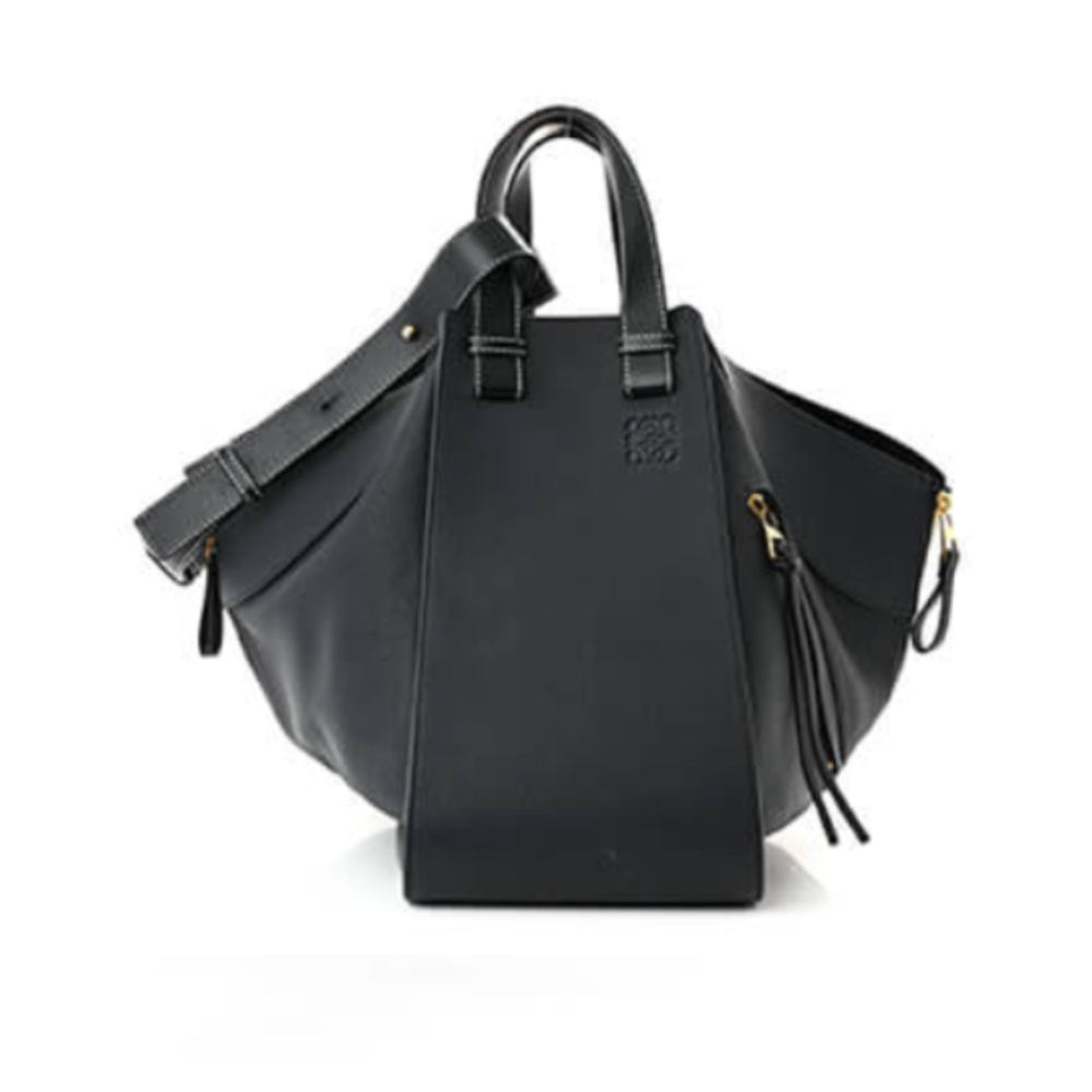 Small Hammock Bag in Soft Grained Calfskin