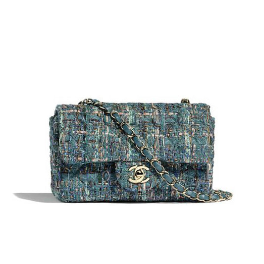Tweed Medium Classic Flap Bag
