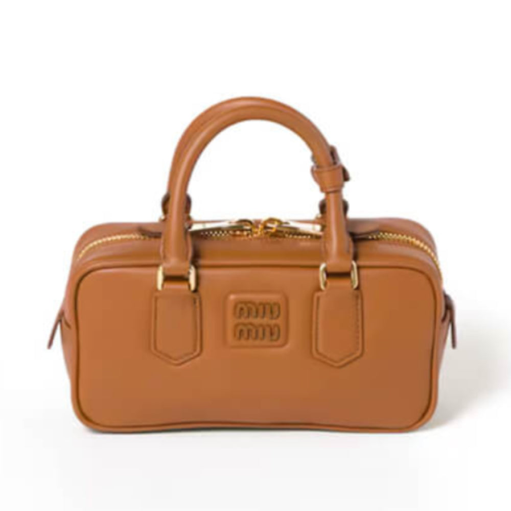 Medium Arcadie Leather Bag