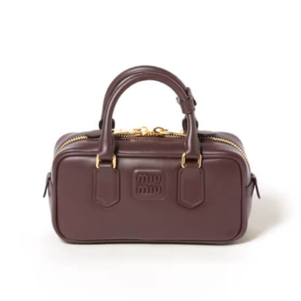 Medium Arcadie Leather Bag