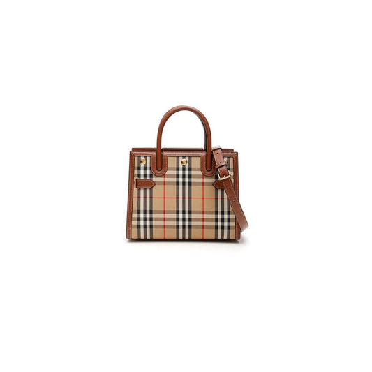Mini Vintage Check Two Handle Title Bag